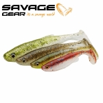 Savage Gear Fat Minnow T-Tail 9cm Mix 5pcs Комплект силиконови примамки