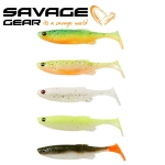 Savage Gear Fat Minnow T-Tail 9cm Mix 5pcs Комплект силиконови примамки