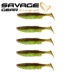 Savage Gear Fat Minnow T-Tail 7.5cm 5pcs Комплект силиконови примамки