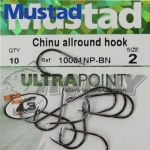 Mustad Chinu Allround Hook 10001NP-BN Куки