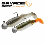 Savage Gear Cannibal Shad Kit 6.8 & 8cm Mixed Colors 36pcs Комплект силиконови примамки