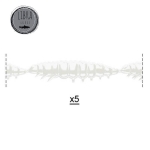 Libra Larva Multi 12.5cm Силиконова примамка ларва