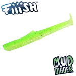 Fiiish Mud Digger 90 - 9cm Силиконова примамка тела