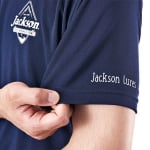 Jackson T-Shirt Simple Logo H/S Dry Silky Tee Gunmetal Тениска