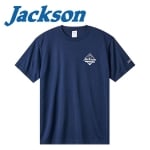 Jackson T-Shirt Simple Logo H/S Dry Silky Tee Navy Тениска