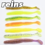 Reins Bubbling Shad 4.0 - 567 Lilac Silver and Blue Flake 8pcs