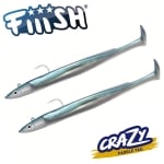 Fiiish Crazy Paddle Tail 100 Double Combo - 10cm 10g Силиконова примамка