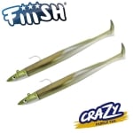 Fiiish Crazy Paddle Tail 100 Double Combo - 10cm 10g Силиконова примамка