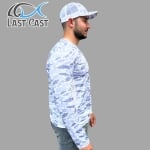 Last Cast Camo Fish Mesh Shirt UPF 50+ UV Блуза