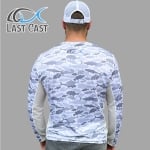 Last Cast Camo Fish Mesh Shirt UPF 50+ UV Блуза