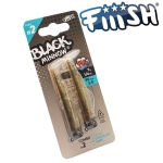Fiiish Black Minnow No2 Double Combo: 2 Jig Heads 7g + 2 Lure Bodies 9cm - Light Sand Goby