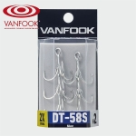 Vanfook Treble Hook Silver DT-58S #8