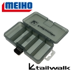 Meiho | Tailwalk SFC Lure Case L Smoke Black 18.6x10.3x3.4cm Кутия