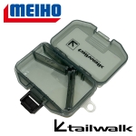 Meiho | Tailwalk SFC Lure Case SS Smoke Black 10.3x7.3x2.3cm Кутия