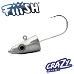 Fiiish Crazy Sand Eel 180 Jig Head 20g Shore - Raw Material Джиг глава