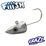 Fiiish Crazy Sand Eel 180 Jig Head 20g Shore - Raw Material Джиг глава