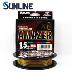 Sunline Amazer X8 Multi Color HG 300m Плетено влакно