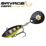 Savage Gear Fat Tail Spin White Glow – Hammonds Fishing