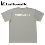 Tailwalk Dry Short Sleeve T-Shirt Type-01 Grey Тениска