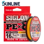 Sunline Siglon PE X8 Orange 150m Плетено влакно