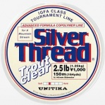 Unitika Silver Thread Trout Clear 150 m - 0.8 | 3 lb