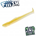 Fiiish Mud Digger 90 - 9cm Силиконова примамка тела