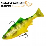 Savage Gear 3D Pulse Tail Roach 13cm 2 броя  Силиконова примамка