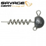 Savage Gear Ball Corkscrew Heads Глава за стингер