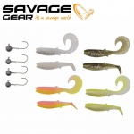 Savage Gear Cannibal Box Kit M Комплект силиконови примамки
