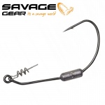 Savage Gear #6/0 3g Weedless Corkscrew Hooks Офсетна кука
