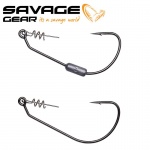 Savage Gear #6/0 3g Weedless Corkscrew Hooks Офсетна кука