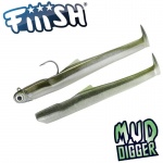 Fiiish Mud Digger Combo Light 6.5cm 2g