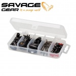 Savage Gear T & C Rigging Kit 100pcs Комплект тежести и куки за монтаж