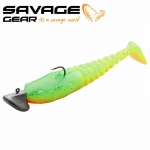 SG Gobster Shad 9cm 9g Clear Water Mix 5pcs