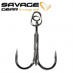 Savage Gear Savage SGY 1X Ring Rigged 8pcs Тройни куки