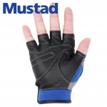 Mustad Half Finger Casting Gloves Size L