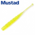 Mustad Aji Worm Plu-Plu 2inch 005 UV Clear Chart