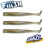 Fiiish Crazy Paddle Tail 120 - Ghost Minnow