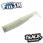 Fiiish Black Minnow No2 - 9cm Силиконова примамка тела