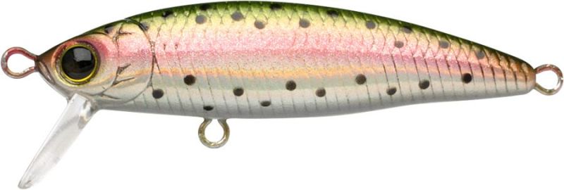 Lucky Craft Bevy Minnow 45SP Laser Rainbow Trout