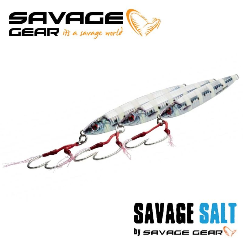 Savage Gear 3D Slim Jig Minnow 80g Пилкер 