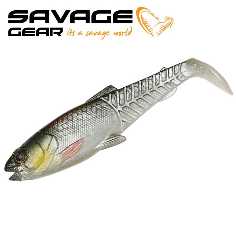 SG Craft Cannibal Paddletail 10.5cm 12g Green Silver UV