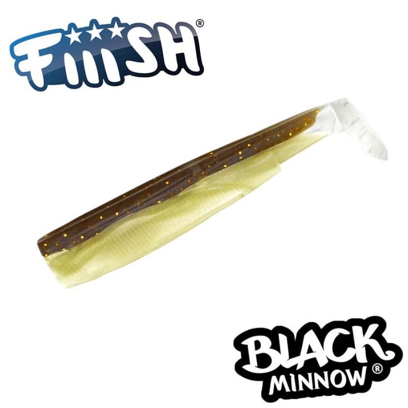 Fiiish Black Minnow No2 - Brown Glitter