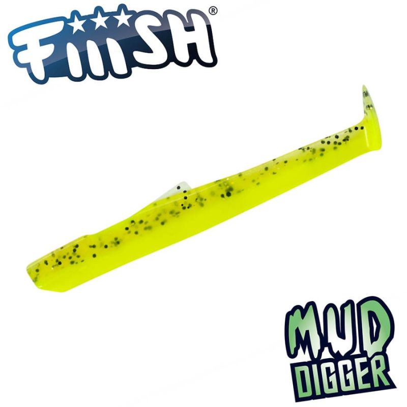 Fiiish Mud Digger - Chartreuse