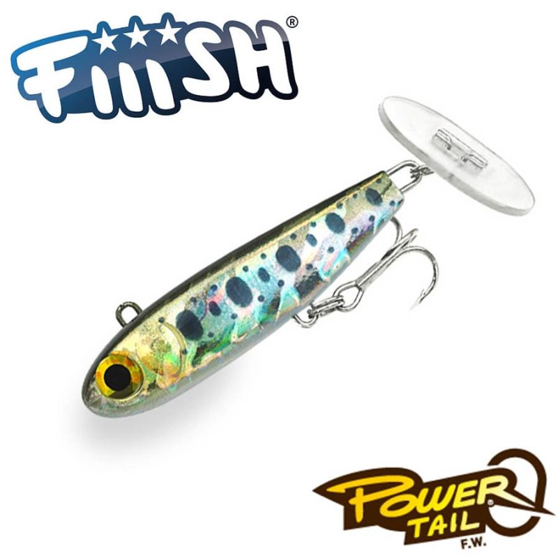 Fiiish Power Tail 30mm: 3.80 g - Natural Trout