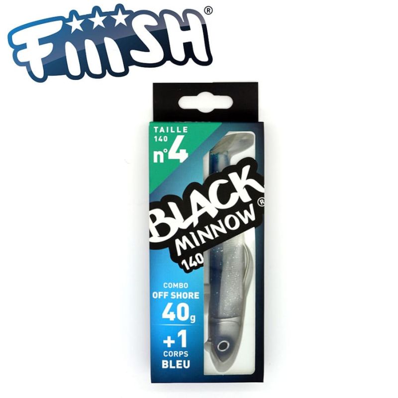 Fiiish Black Minnow No4 Combo - 14 cm, 40 g Силиконова примамка 