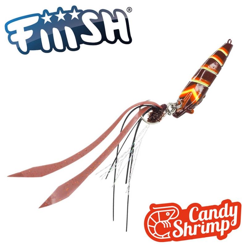 Fiiish Candy Shrimp - 15g - Dark Pink
