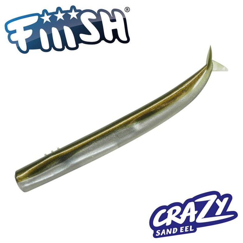 Fiiish Crazy Sand Eel No2 - Kaki