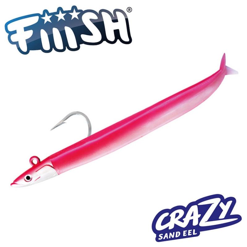 Fiiish Crazy Sand Eel No3 Combo X-Strong - 22 cm | 70g - Fluo Pink