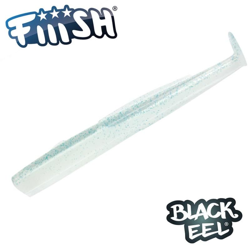 Fiiish Black Eel No3 - Cloudy White
